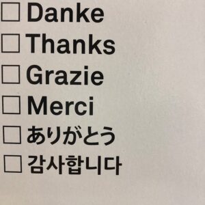 Photo English speaking