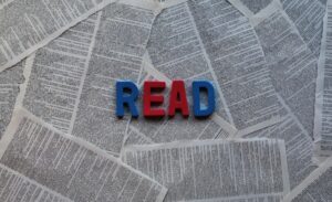 Photo English reading comprehension