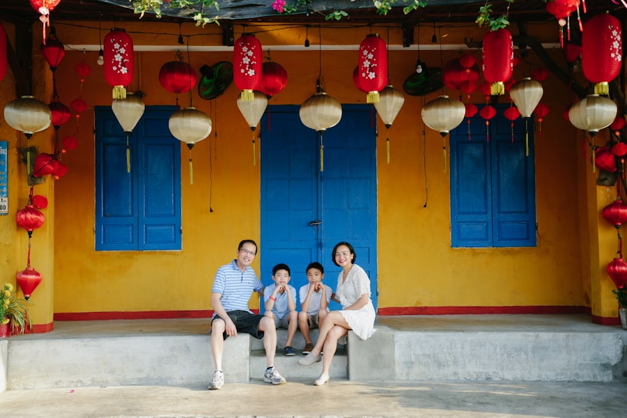 family holiday poses
