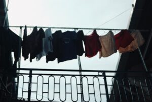 Photo gentle thrift washing